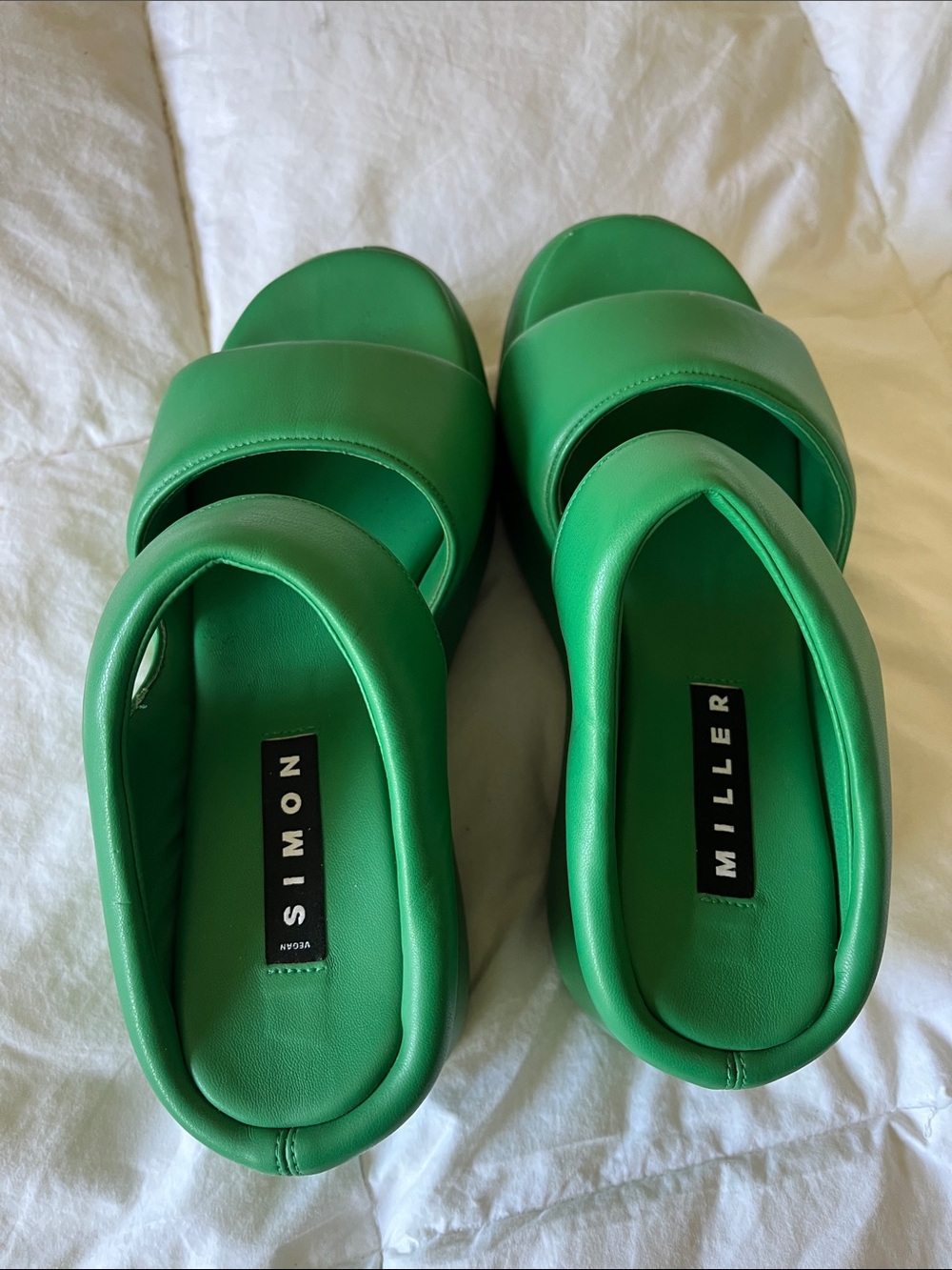 Brand New Simon Miller Green Bubble Clog Sandals